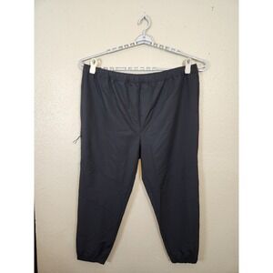 GapFit Performance Jogger‎ Moisture Wicking Zip Pocket Solid Black XXX-Large